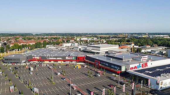 Lilienthal-Center Mannheim Luftbild